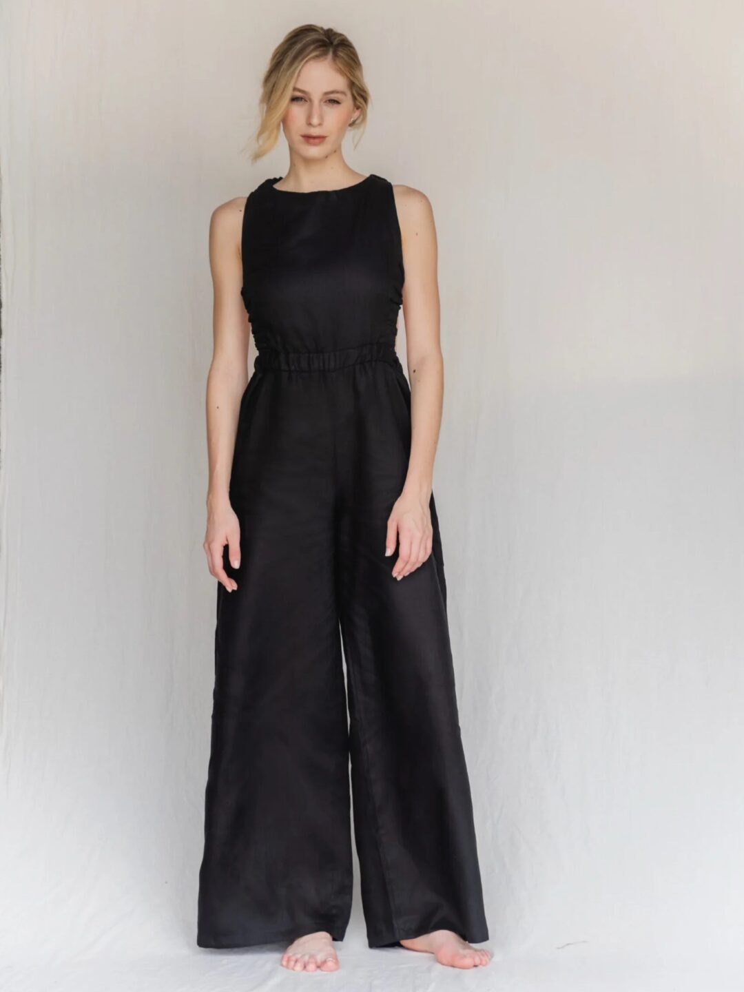 Enterizo Alma Linen Jumpsuit